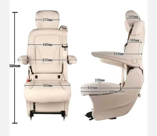 Accesorio Original para Auto, Asiento W447 Vito para Sprinter, Clase V, Vito Hiace, Furgoneta, Minibús, Autocaravana, RV, Autobús