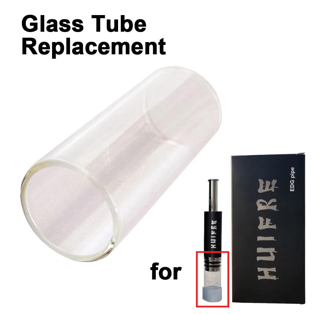 Piston Type EDG Pipe Glass Tube Replacement Parts Retractable Pipe Accessories Smoking Supplies for Dried Tobacco Herb Herbal