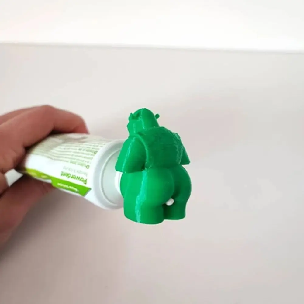 Creative Funny Bathroom Supplies Shrek Pooping Toothpaste Topper Toothpaste Hat Toothpaste Dispenser Toothpaste Cap Gift