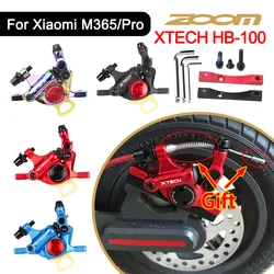 XTECH HB100 Line Pulling Hydraulic Disc Brake Calipers For Xiaomi M365/Pro 1S Electric Scooter Rear Wheel Aluminum Alloy Brake