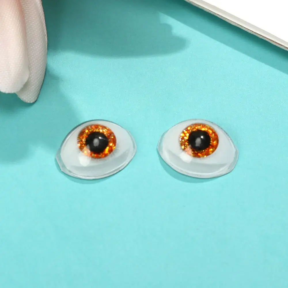 1Pair 10mm Puppet Making Animal Toys Dinosaur Eye Accessories DIY Craft Doll Safety Eyes