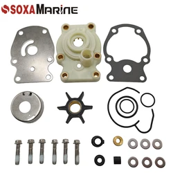 For Evinrude Johnson OMC 20 25 30 35 HP Water Pump Impeller Repair Rebuild Service Kit 393630 0390344 0391636 0393509 18-3382