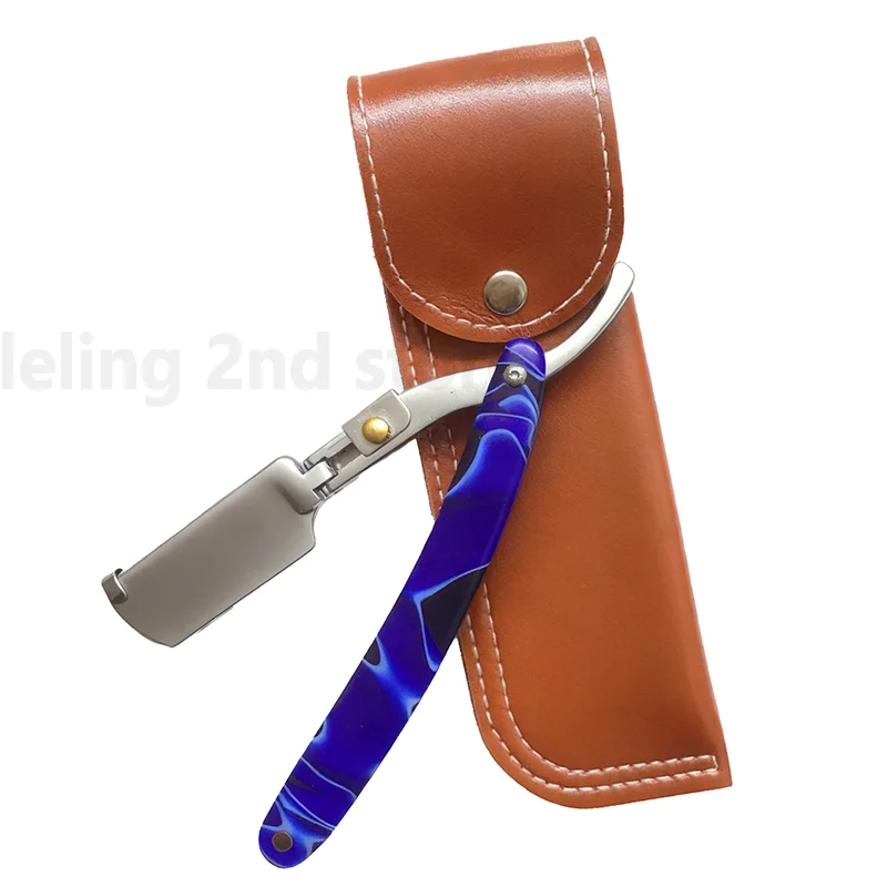 Men Foldable Stainless Steel Blades Razor Manual Shaving Face Scraper Barber Razor Body Face Hair Removal Knife  Gift