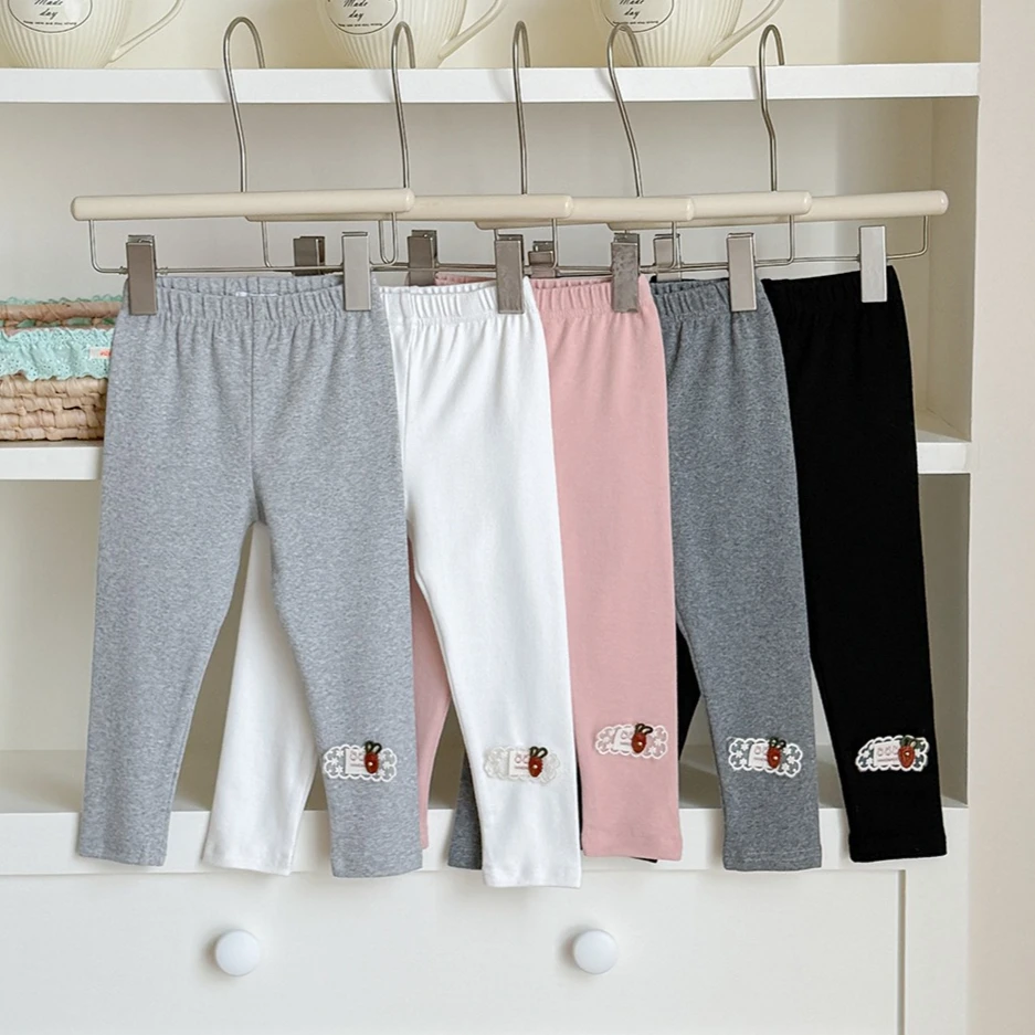 Girls Pants 2026 Autumn and Winter New Children's Clothing Korean Style Girl Baby Stretch Foreign Style Slim Leggings