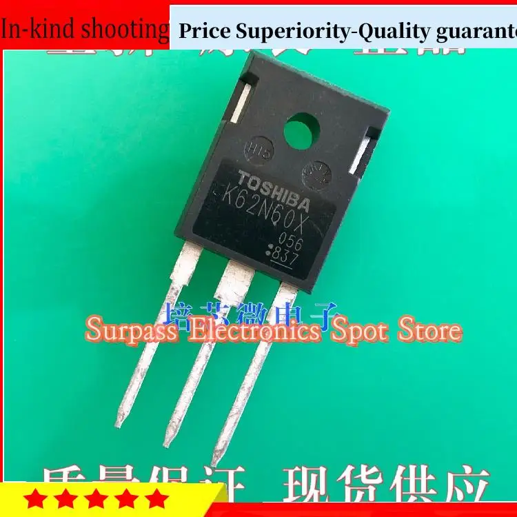 10PCS-100PCS  K62N60X TK62N60X   TO-247 62A/600V  Price Superiority-Quality guarantee