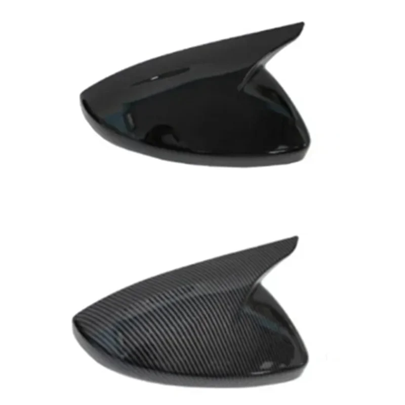 

NEW-Rearview Mirror Cover Rearview Mirror Cover For 208 Car Rearview Mirror Cover Carbon Fiber