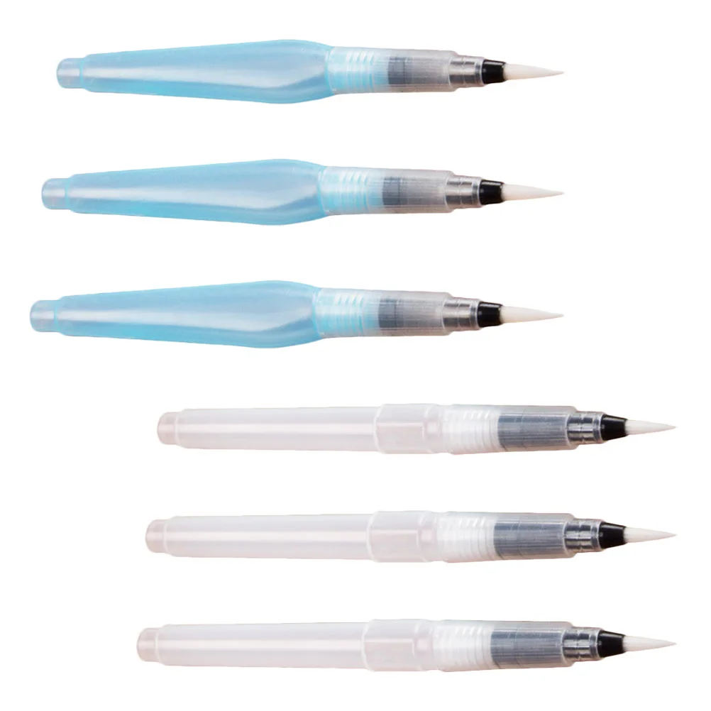 Pointed Soft Pen Dual Tip Brush Writing Practical Paintbrushes Water Pens Nylon Kids