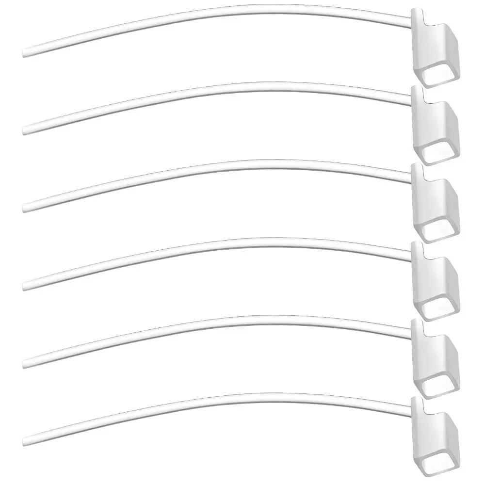 4Pcs NEW Low Touch Sports Lock Easy to Replace Secure Fit Hearing Aid Ear Grips Clear Retention Tail for Oticon 85db Ear Care