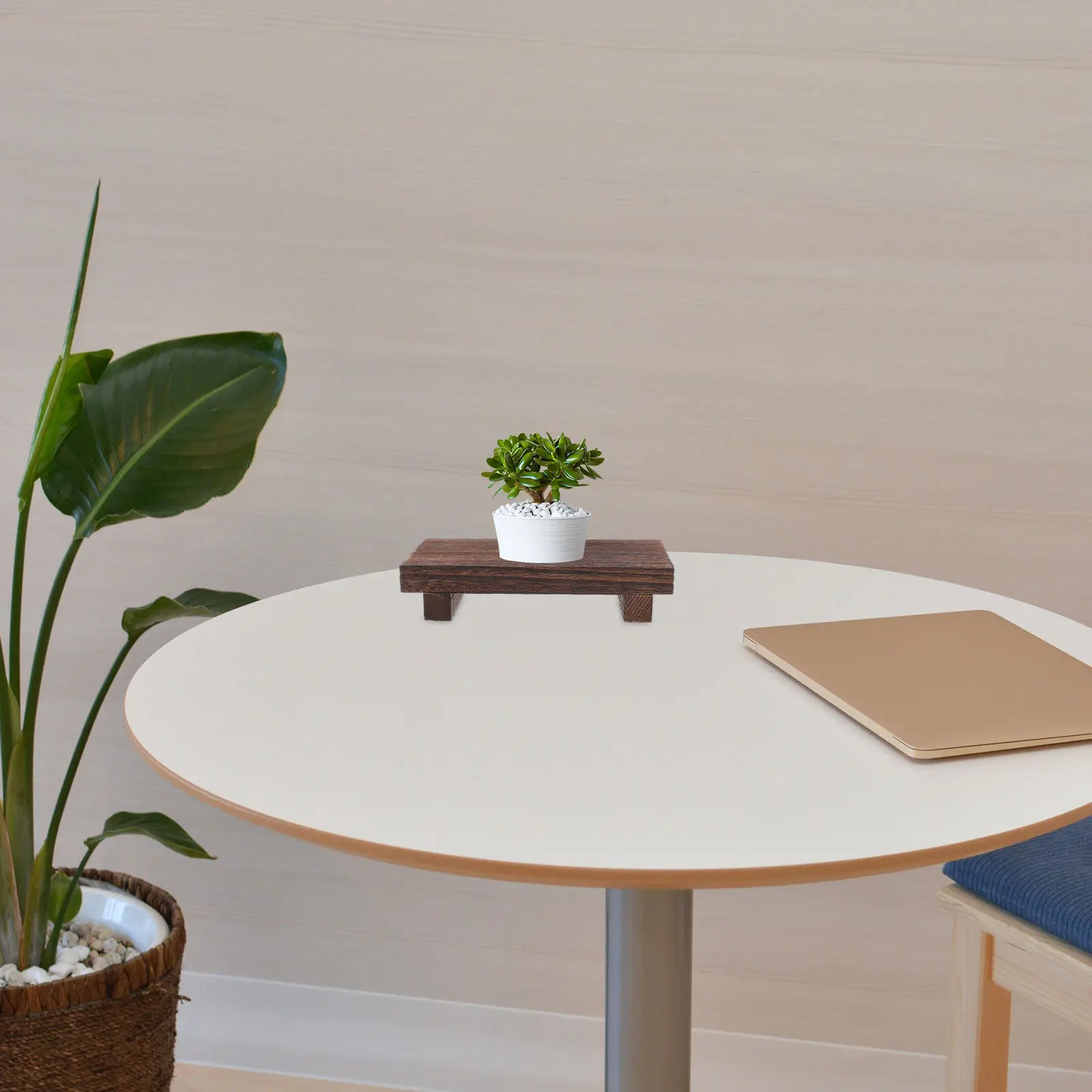 

Small Bathroom Counter Organizer Tray Wooden Pedestal Stand Rustic Farmhouse Soap Dish Dispenser Holder for Kitchen Sink Vanity