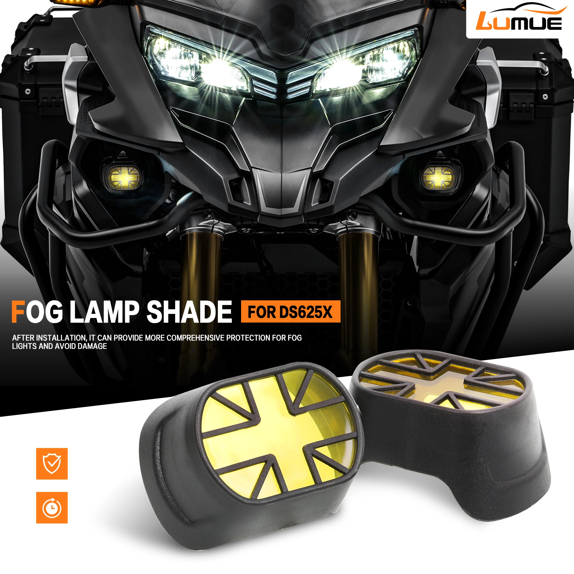 

Для VOGE DS625X 2025 DS 625DSX мотоцикл 625DSX аксессуары противотуманные фары защитные ограждения противотуманные фары крышка лампы