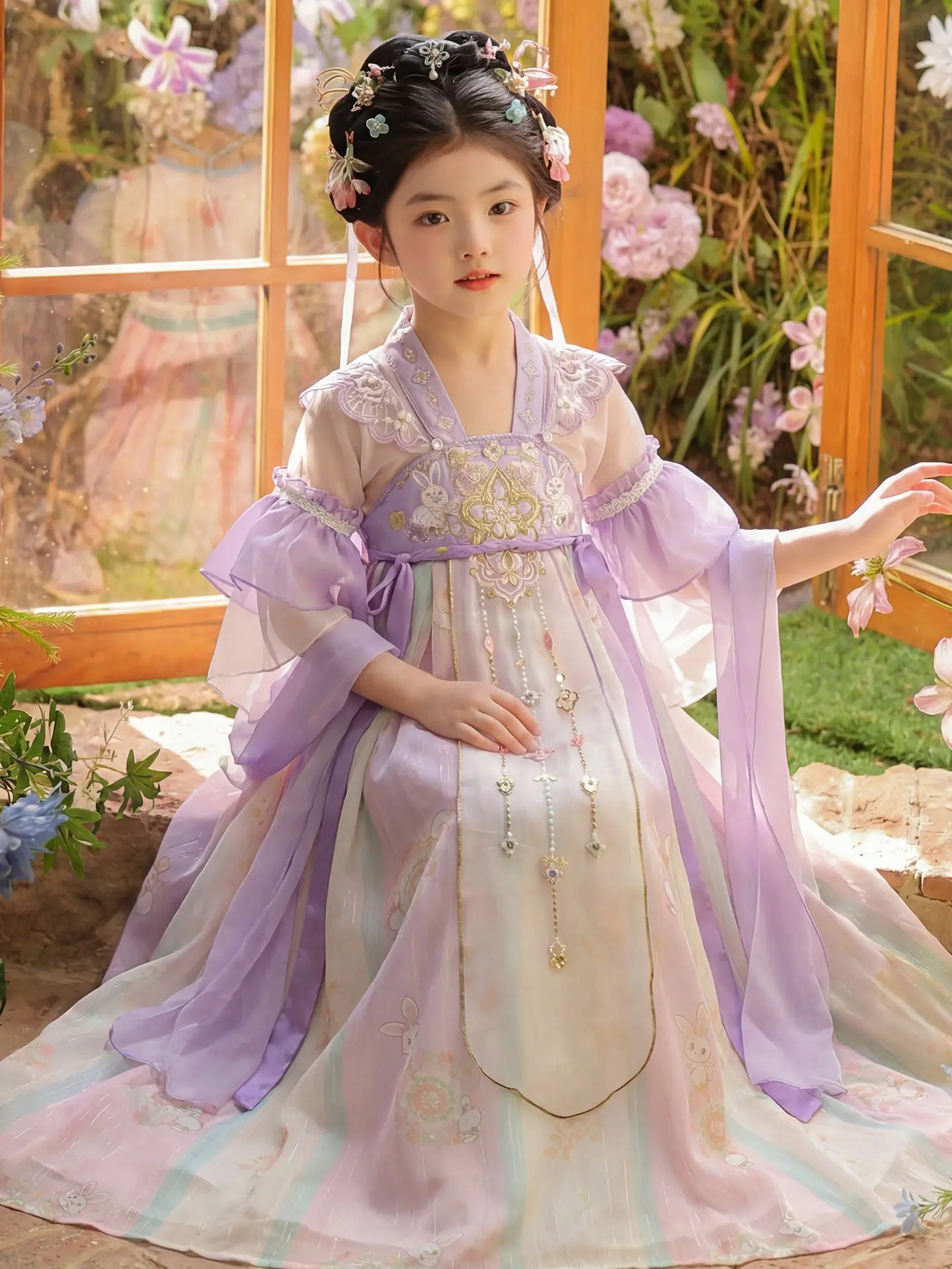 elegant-princess-style-hanfu-children's-dress-for-girls-summer-new-arrival-ultra-fairy-tale-ancient-costume-kids-traditional