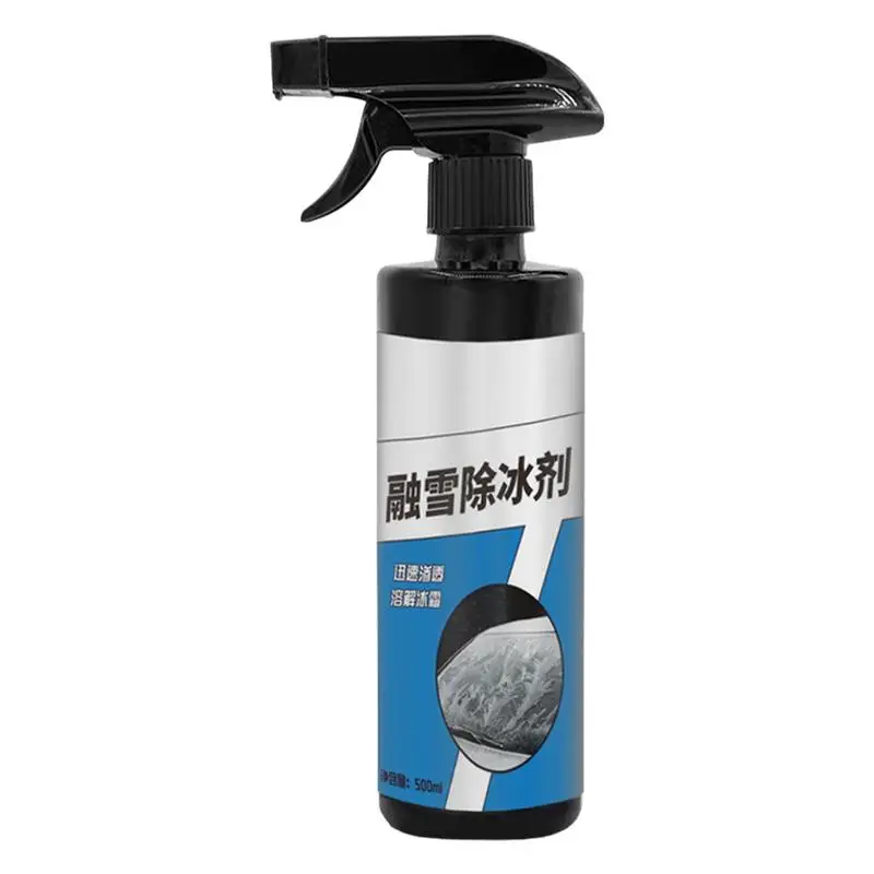 Deicing Agent 500ml Windshield Melting Spray Snow Melting Defrost Liquid Quickly And Easily Melts Ice Frost And Snow Improve