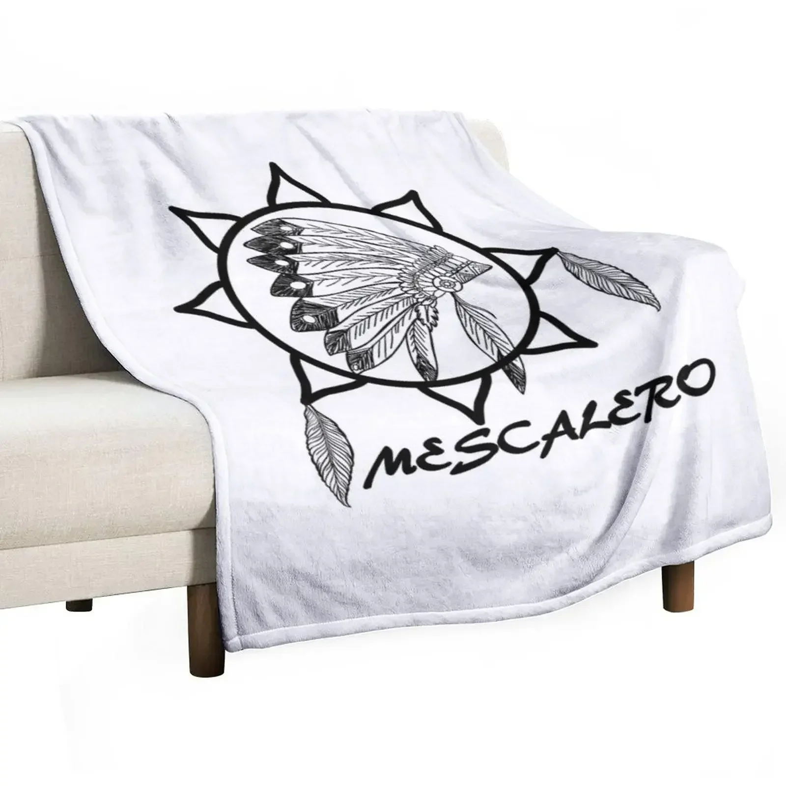 

Mescalero Apache Indian Throw Blanket for winter Winter beds Blankets