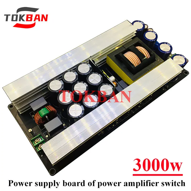 Tokban 3000w LLC Power Amplifier Switching Power Supply Board Dual Output Voltage Positive and Negative for Diy Amplifier Audio