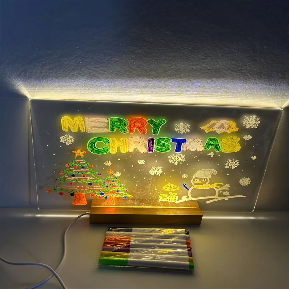 tableau-de-notes-led-avec-7-stylos-colores-tableau-effacable-a-sec-en-acrylique-enseigne-au-neon-effacable-tableau-d'ecriture-transparent-pour-le-bureau-l'ecole-et-la-maison