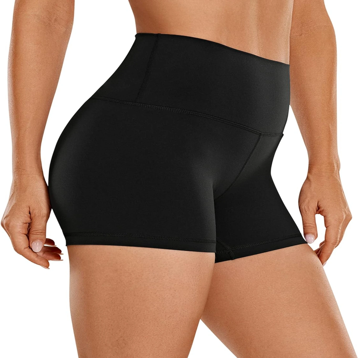 

Elevate your exercise wardrobe with these stylish and comfortable high waisted ButterLuxe biker shorts for active women. Upgrade