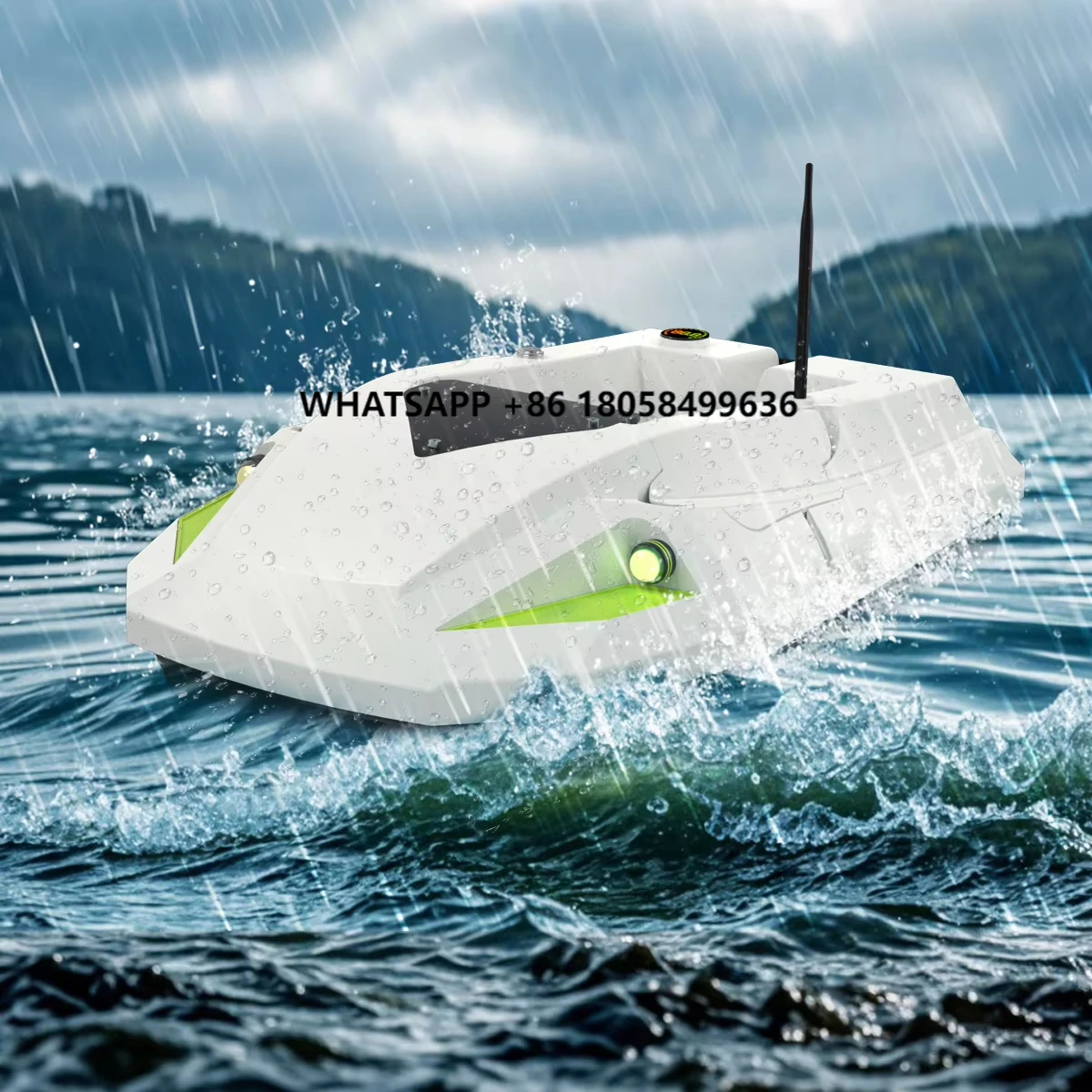 

Sensor Technology Auto Cruise Remote Control 600 Meters with 100 GPS Positioning Fishing Bait Boat