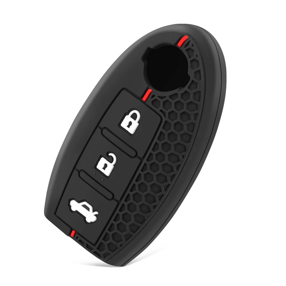 New Silicone Car Key Case Cover Shell for Nissan Qashqai X-Trail T32 T31 Juke J10 J11 Kicks Tiida Pathfinder Note for Infiniti