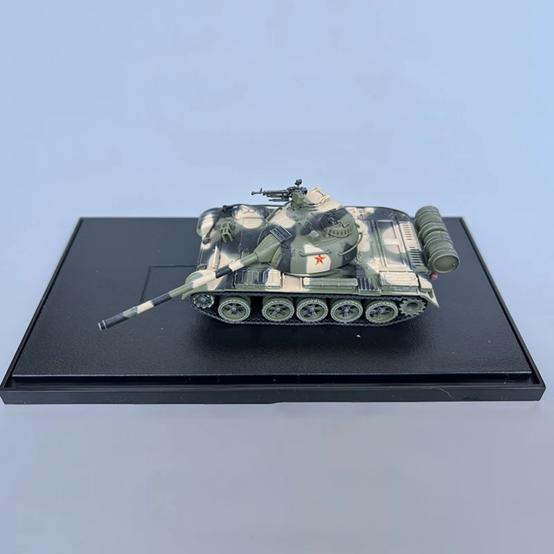 1/72 Chinese Army Type 59 Tank Camouflage Painting Model Souvenir Planes Ornaments Toy Display