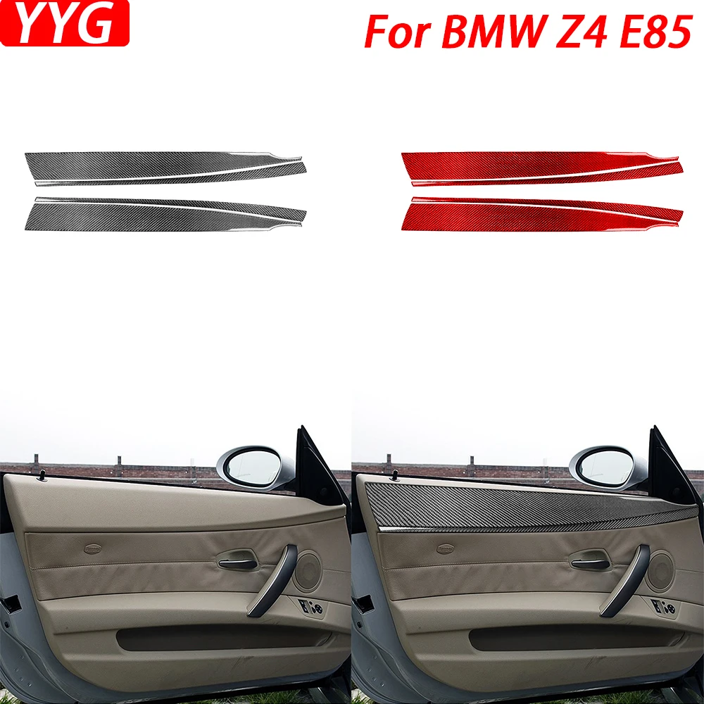 

Внутренняя Панель Двери из углеродного волокна для BMW Z4 E85 2003 2004 2005 2006 2007 2008