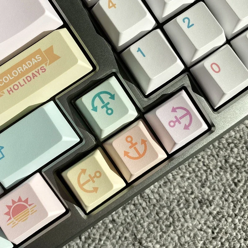 Keycap Original five-sided sublimation 137 keys Adaptation 61 87 96104 108, etc