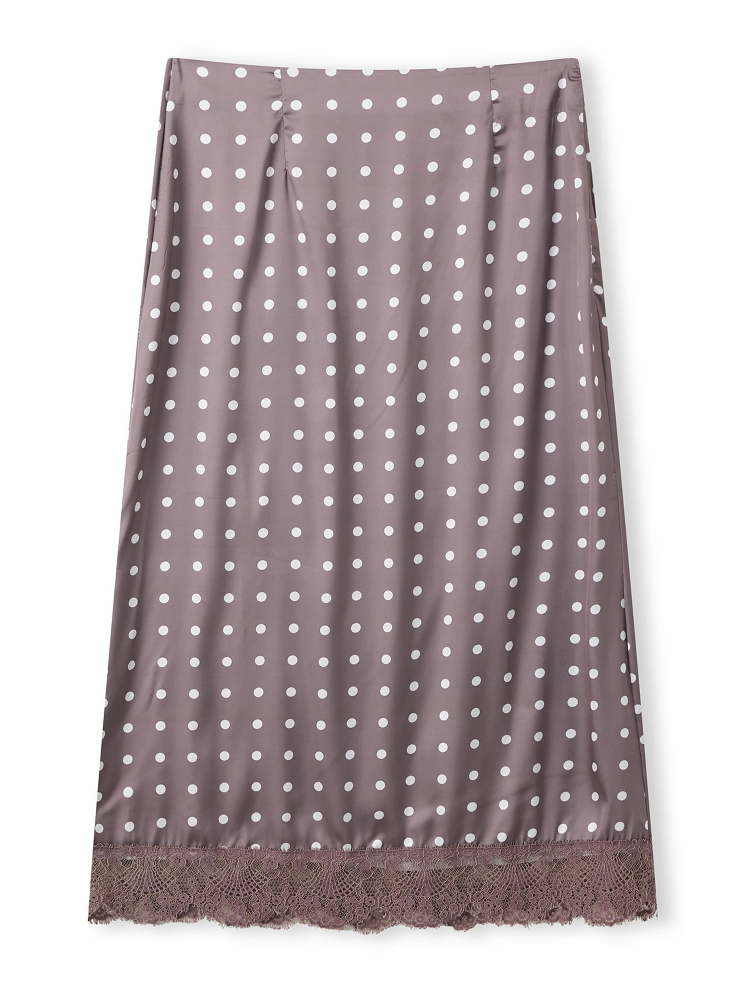 

Women Summer Midi Skirts Casual Elegant Dots Print Classic Fit Long Skirts for Beach Vacation Club Streetwear