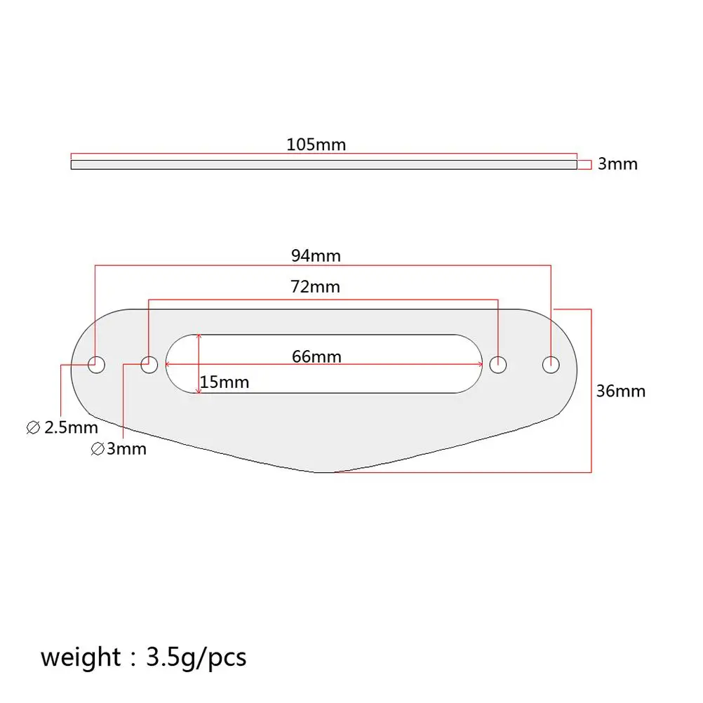

Guitar Frame 10 5x3 6x0 3cm Wood Chrome Pickup Ring Screws Single Coil Humbucker Electric Guitar Accessories Brass