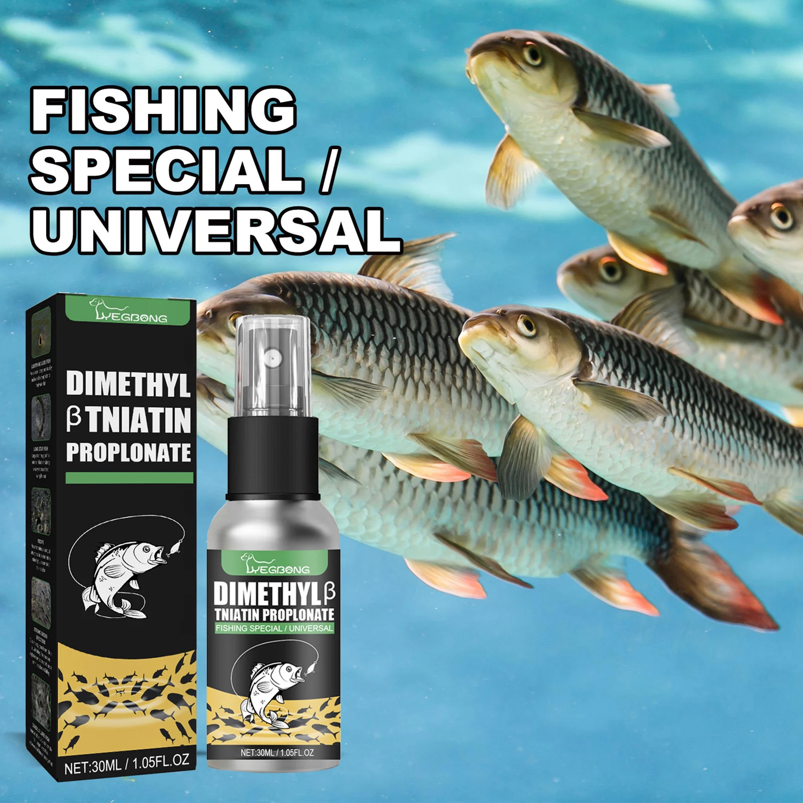 Strong Penetration Portable Fish Attractants Spray Fishing Accessories for Improving Fishing Efficiency