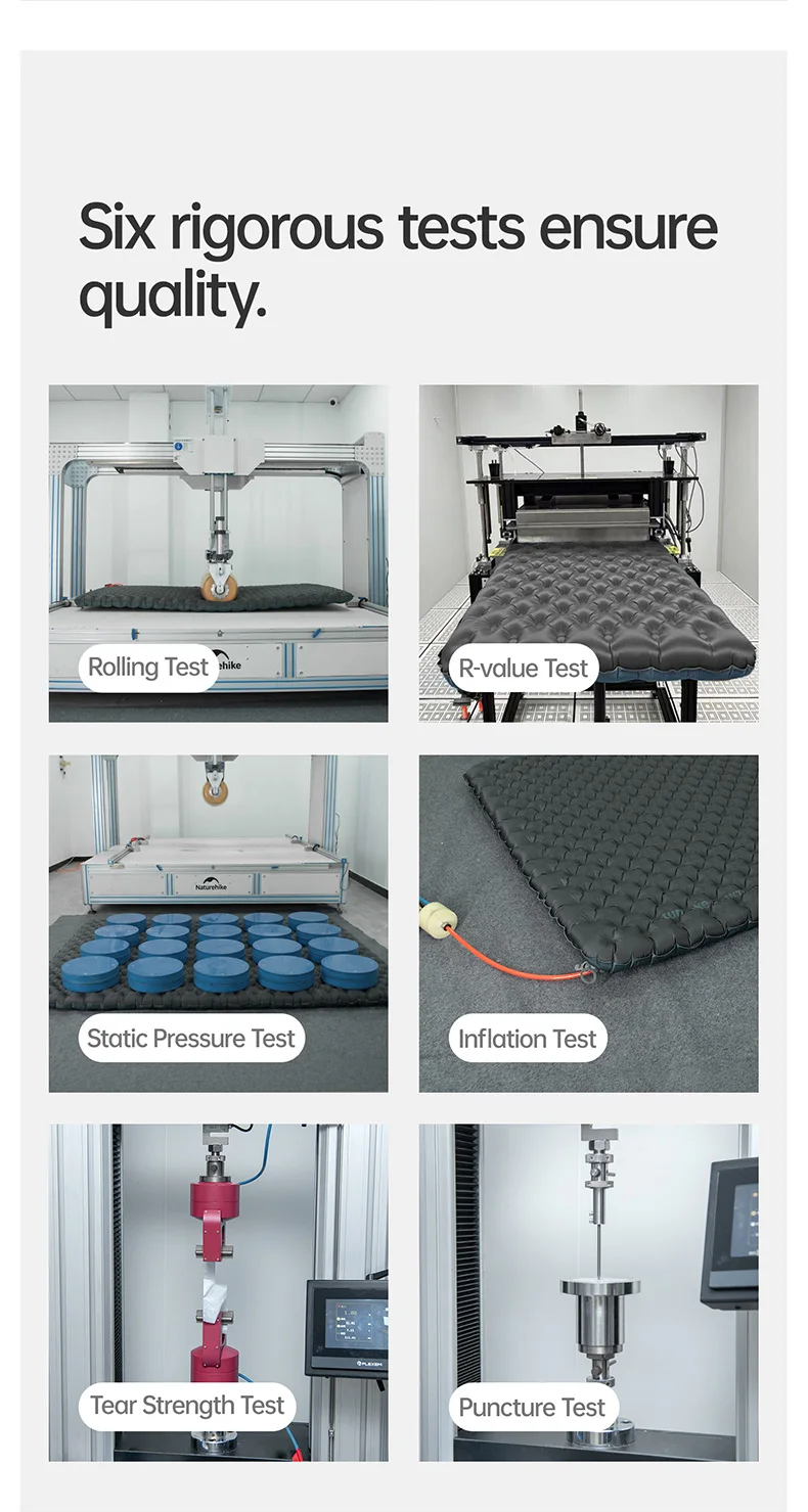 Naturehike Winter Camping Matratze Hohe R-wert Warme Ultraleicht Schlafen Bett Im Freien Verdicken Tragbare Picknick Reise Luft Matten – Detail 9