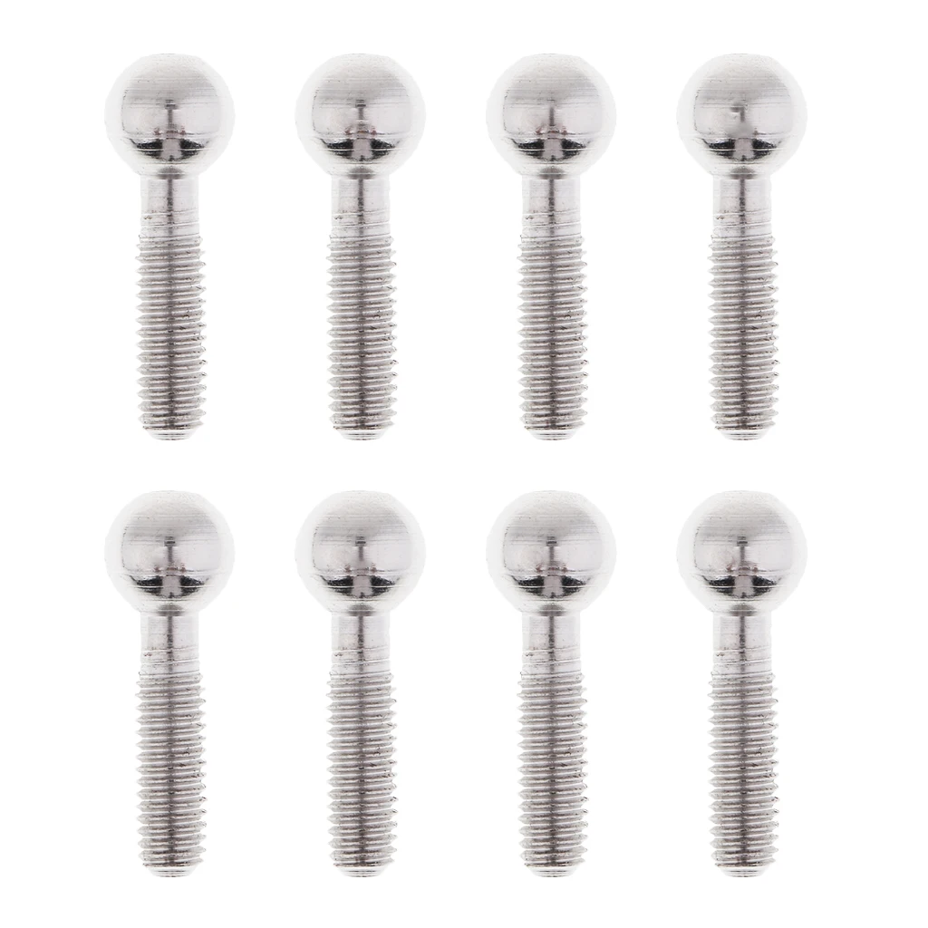 8Pcs/set HSP 02152 M5 Ball-Head Screw For 1/10 RC Model Remote Control Car Spare Parts HSP 94122 94166 94188