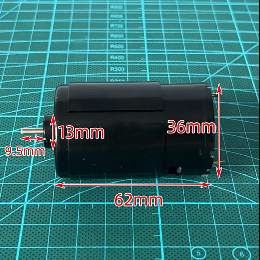 DC12V 550 Model Motor High Speed 13000 RPM D-shaft High Torque DIY Upgrade Remote Control Car Motor Off-road Vehicle Motor