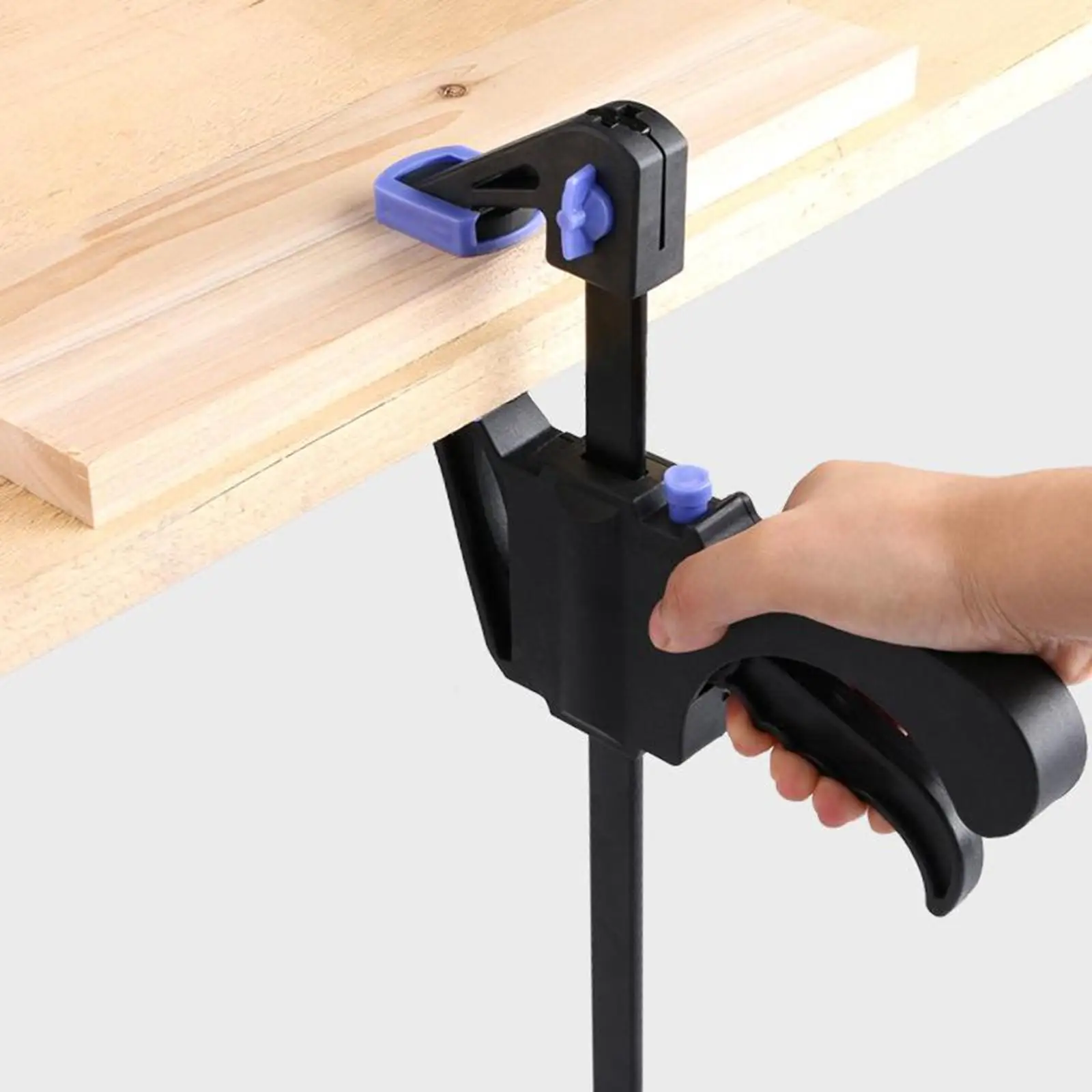 Stangenklemmen für die Holzbearbeitung, Handklemme/Spreizer, 6" 8" 10" 12 Holzklemmen, leichte F-Klemme