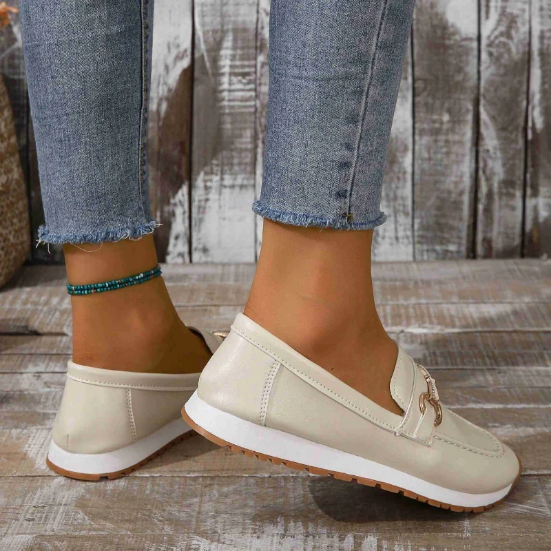 Comfortabele Schoenen Voor Vrouwen Lente Platform Vrouwen Ondiepe Sneakers Suède Mode Lederen Vrouwen Casual Schoenen Slip On Sneakers