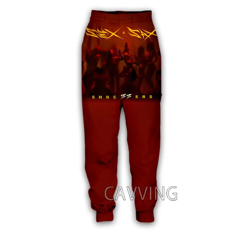 

CAVVING 3D Print Shrezzers Band Casual Pants Sports Sweatpants Straight Pants Sweatpants Jogging Pants Trousers