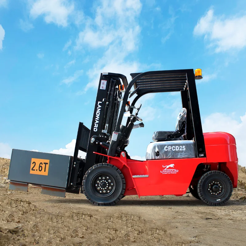 

Hydraulic Diesel Forklift Lifting Truck 3 Ton 5 Tons CE EPA With Fork Positioner And Side Shifter Warehouse Forklift Customized