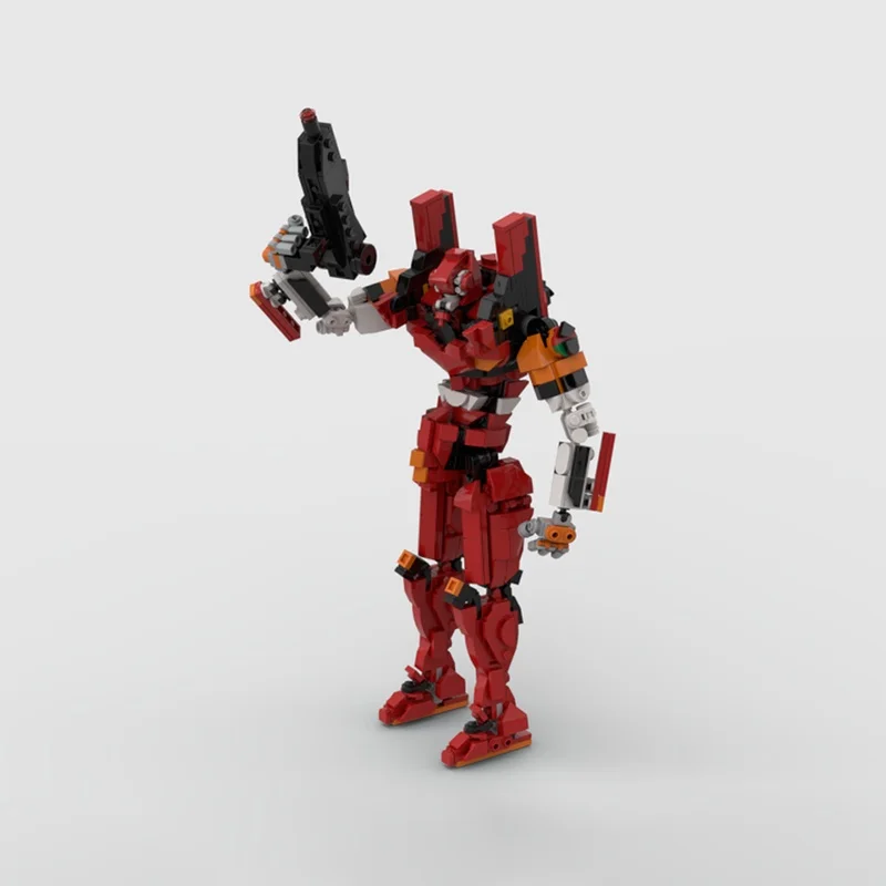 862 قطعة MOC إيفا وحدة قاعدة البيانات مجموعات نموذج اللبنات العمارة تجميع هدية الكريسماس فكرة لعبة الطوب عيد ميلاد الاطفال #3