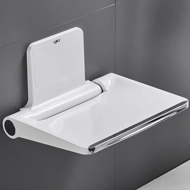 

Folding Seat for Shower Bathroom Accessories Stool for Bath Chair Wall Mount Disabled Douche Chair Shower Chairs Toilet Stool
