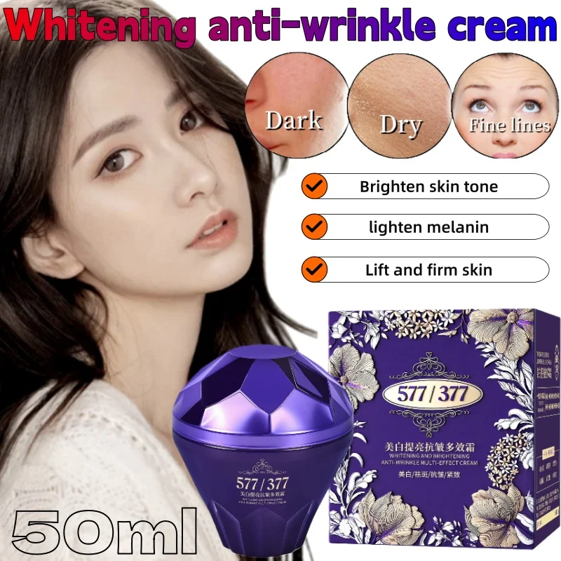 

Effectively Brighten Skin Tone, Anti-wrinkle Multi-effect Cream 50ml, Deep Nourishing, Firming, and Lightening Melanin Cream