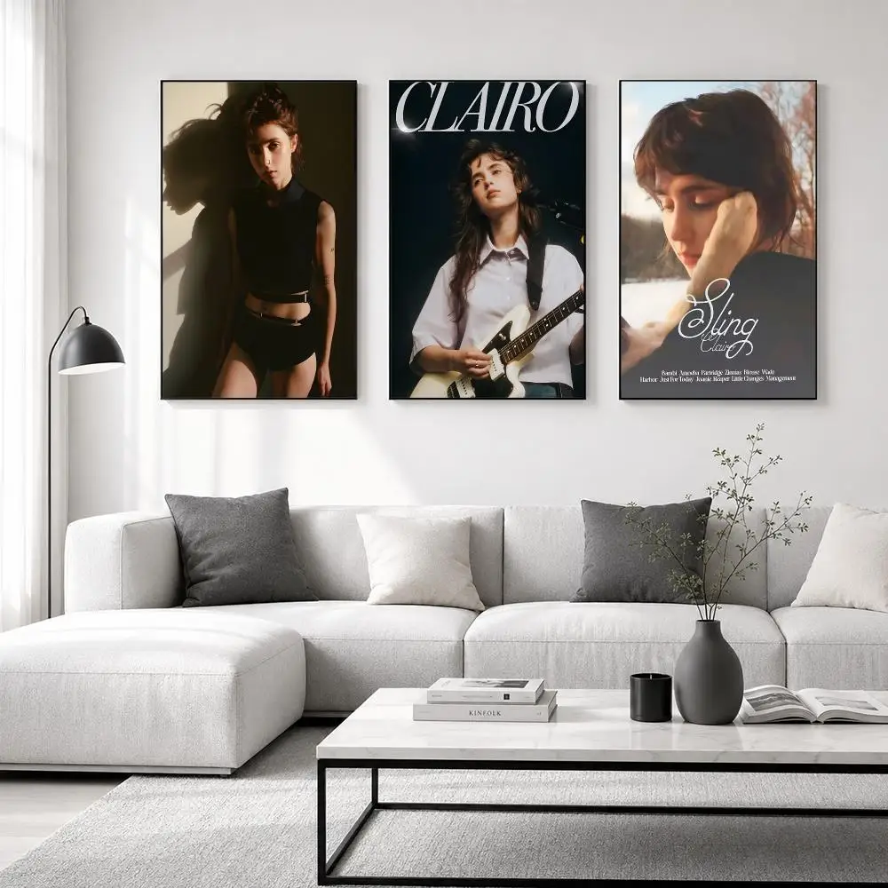 Singer Clairo Poster High-quality wall art posters, suitable for home offices, bedrooms, and living rooms.