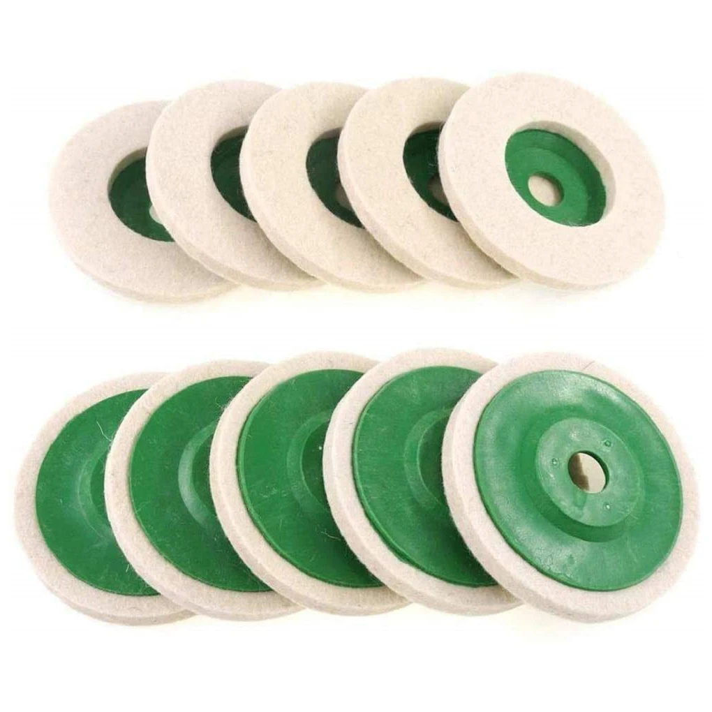 

10-компонентная полировальная подушечка, полировальное колесо для начинающих, профессиональная замена