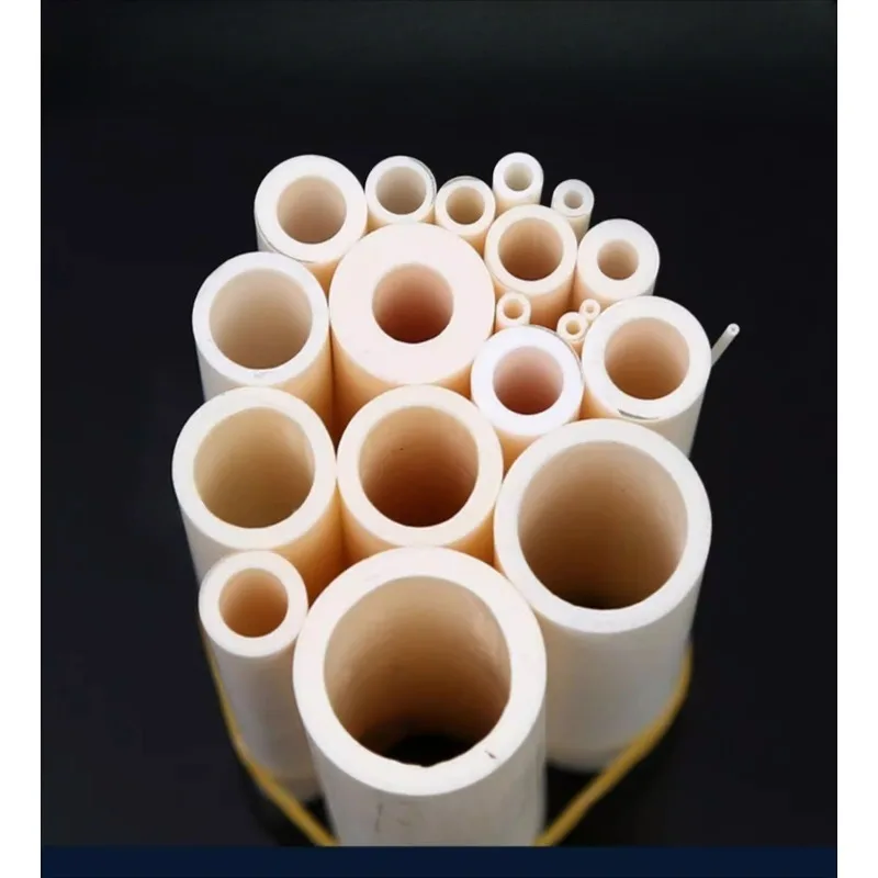 1PC 100mm Single Hole Alumina Ceramic Tube Insulation Resistance High Temperature