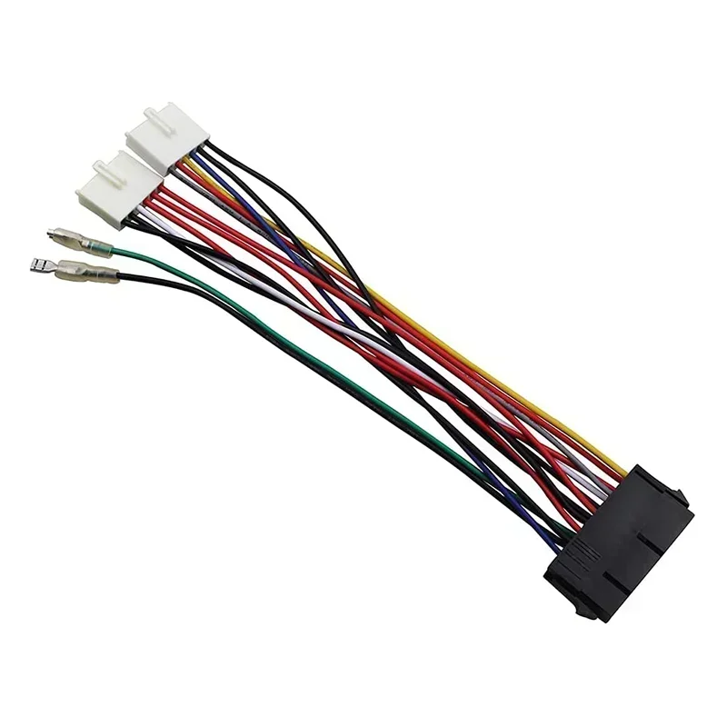 20Pin ATX To 2x Port 6Pin AT PSU Converter Power Cable Cord for 286 386 486 586 Old Computer