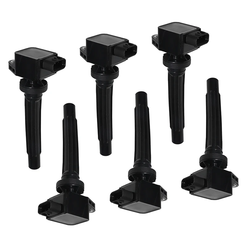 6X 3340065J00 Ignition Coils For Suzuki Grand Vitara I 2.7L 2001-2006 SX4 2.0L 122cid 2007-2009 33400-65J00 H6T11371 Accessories