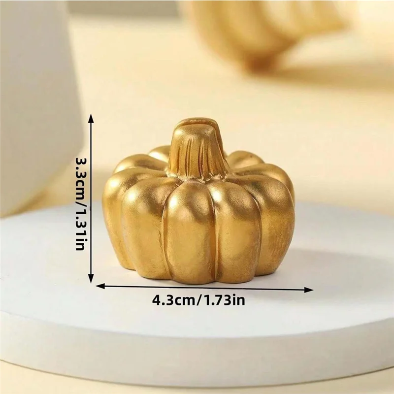 ABGI-держатели для карточек в виде тыквы, украшения для стола на Хэллоуин, милые держатели с именами в виде тыквы, осенние украшения для урожая
