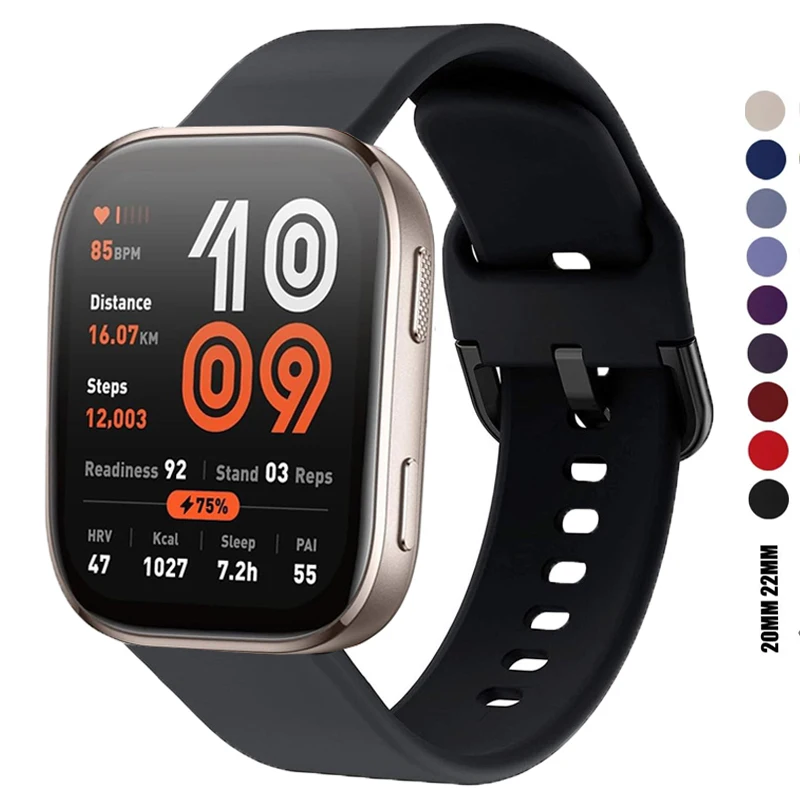 22Mm Sport Silicone… - image