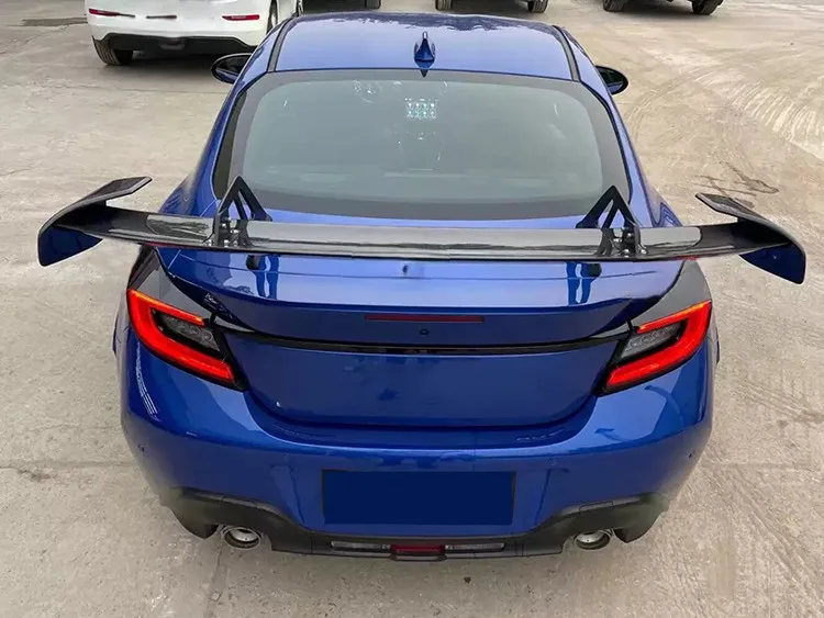 YX High Performance Upgrade AD-R1 Style Wet Carbon Fiber Trunk Spoiler for GR86 for BRZ Rear Wing Lip