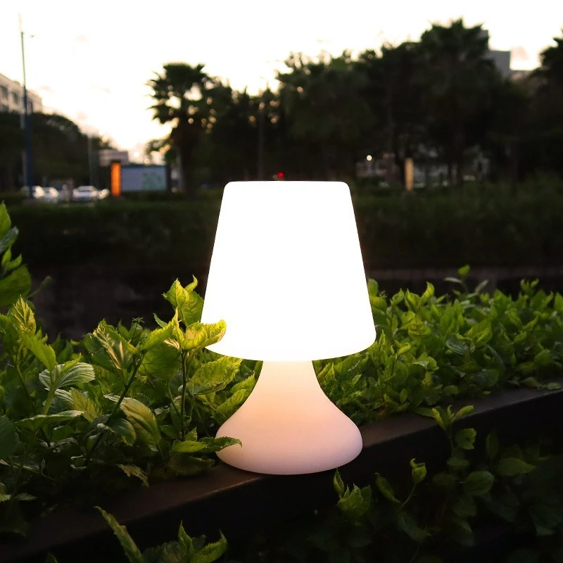 Portable Bedroom Night Light, Modern Creative Table Lamp, Ambient Light for Bedside, Dining & Study