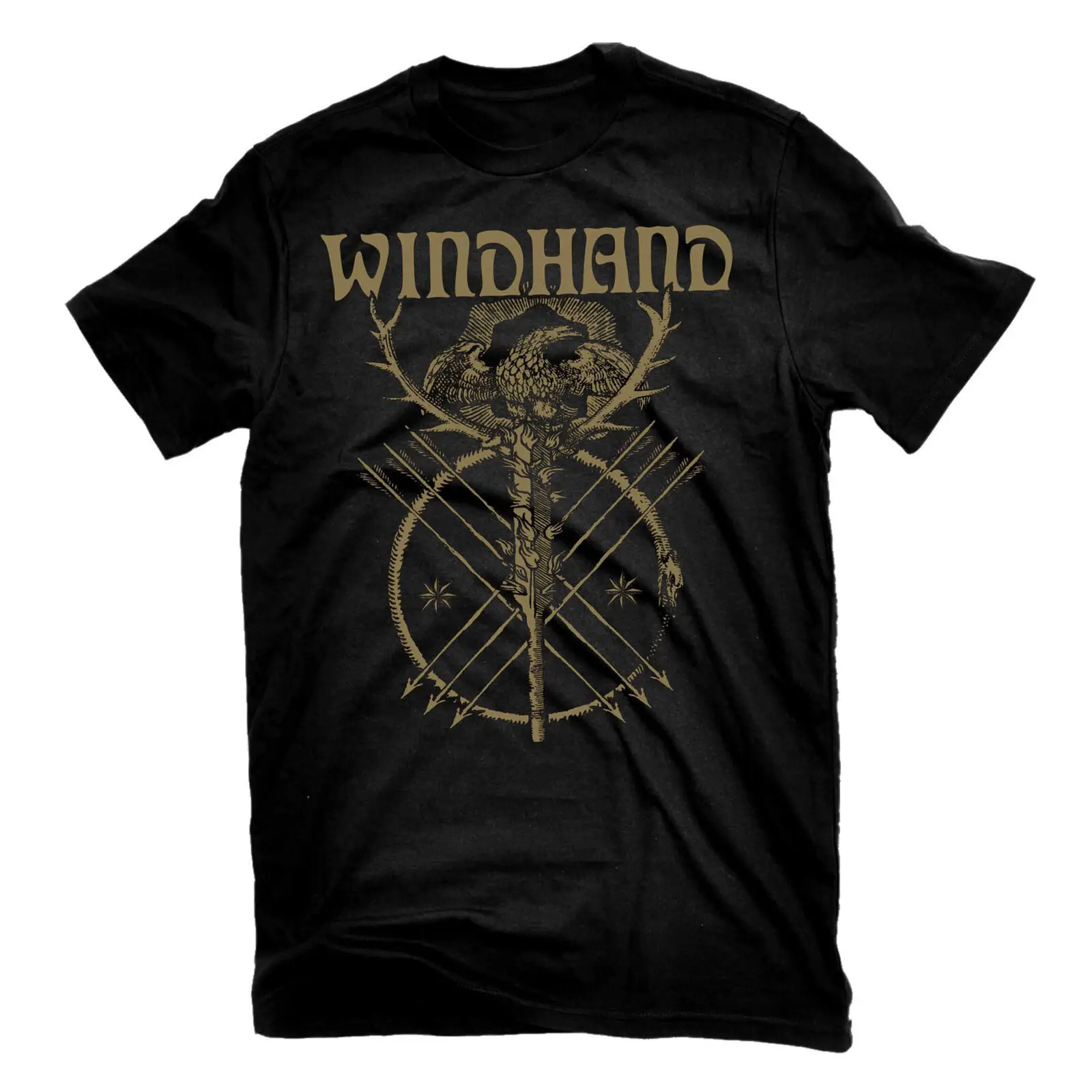 

Новая оккультистическая футболка WINDHAND! Реалити TS4529