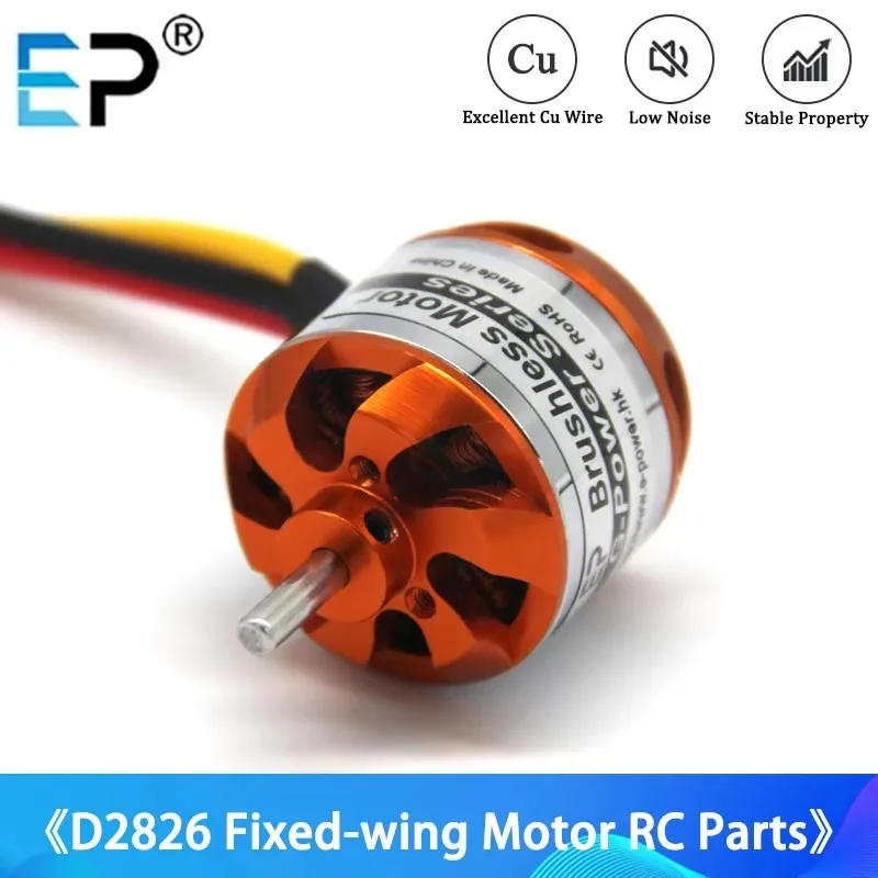 RC Motor D2826 2826 Brushless Motor 930KV 1000KV 1400KV 2200KV For RC Aircraft Plane Multi-copter Brushless Outrunner Parts Toys