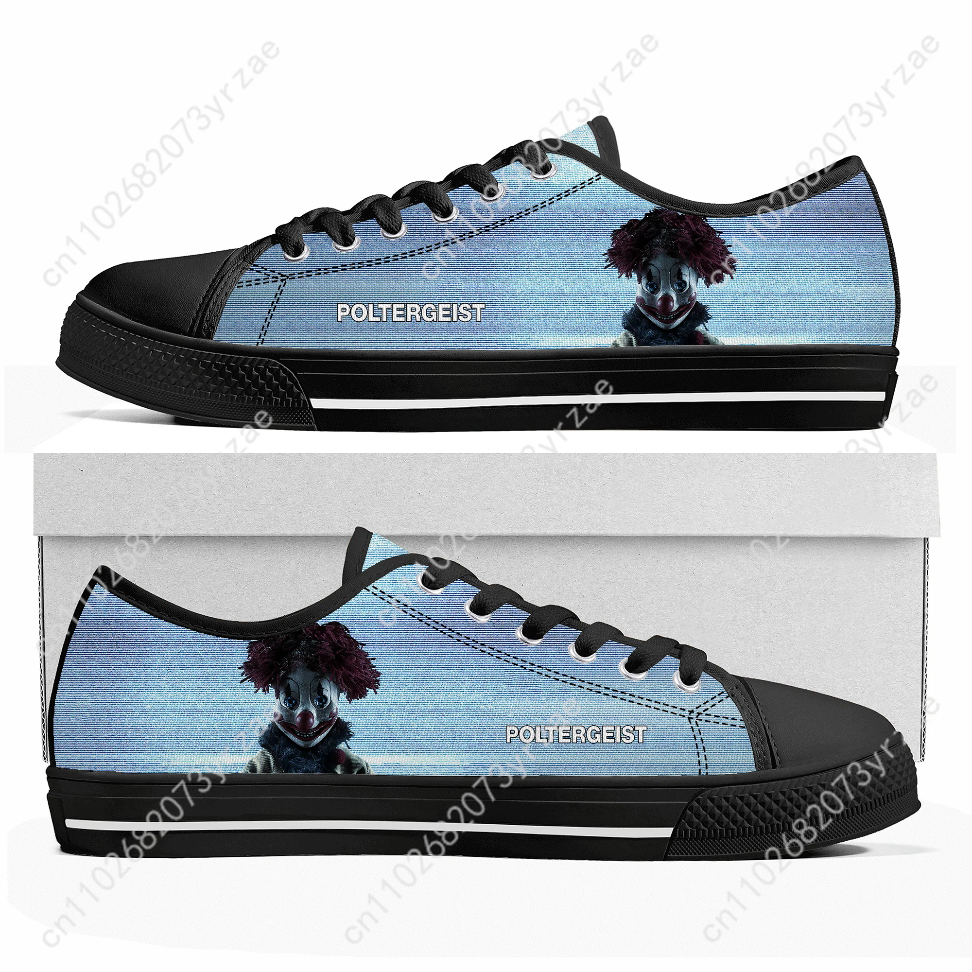 Poltergeist Low Top High Quality Sneakers Mens Womens Teenager Canvas Sneaker Casual Fashion Patterns Shoe Custom Made Shoes